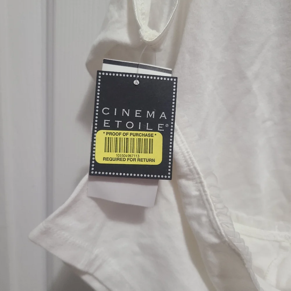 Cinema Etoile Bridal Set Cami & Boyshort Size M Medium Bride Wedding Ruffle NWT - Picture 12 of 16